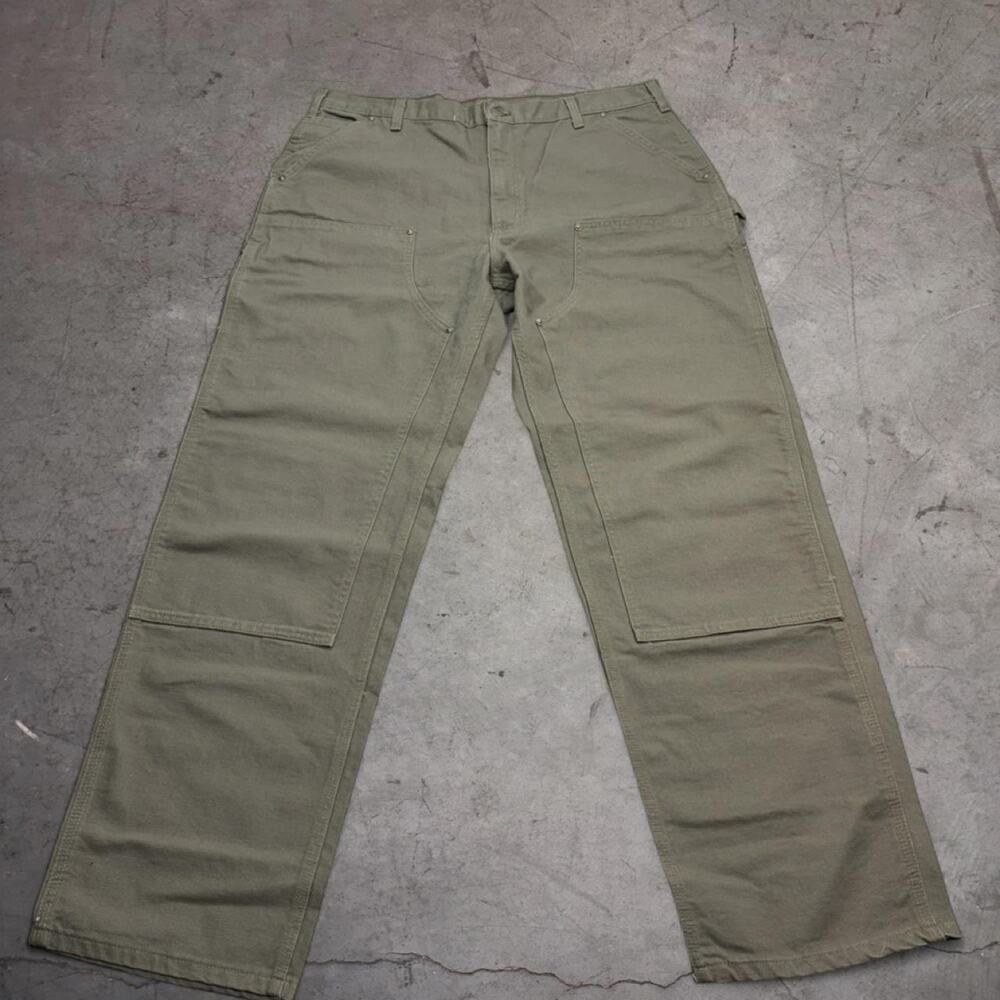 Carhartt green carpenter pants Size 40x34